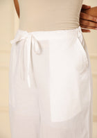 White Pintex Afgani Pant