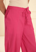 Dark Pink Afgani Pant
