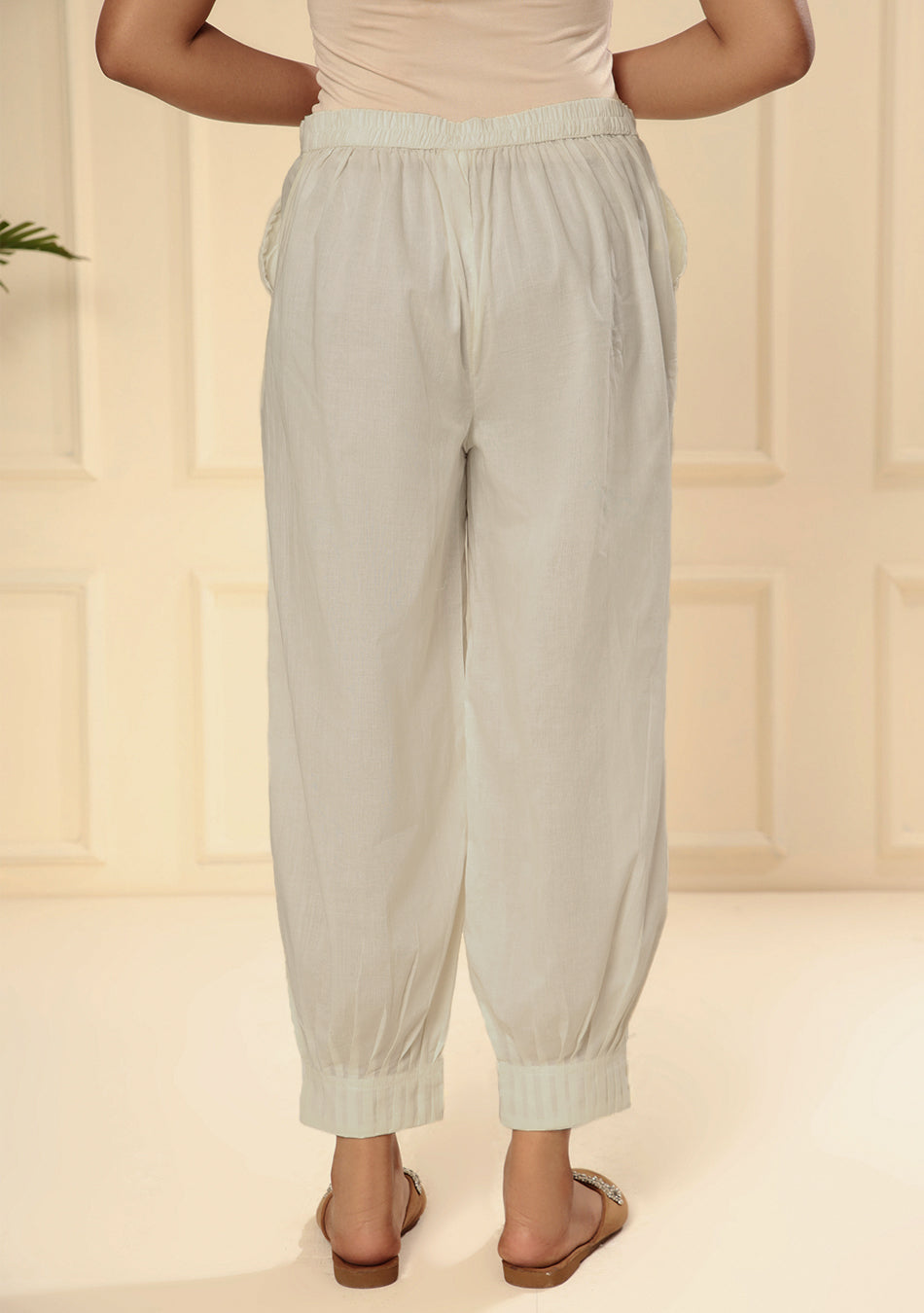 Ammanya STONE AFGHANI PANT WITH PINTEX