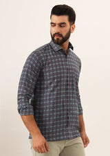 MultiColor Printed Pure Cotton Regular Fit Casual Shirt