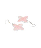 Blush Cross Elegance Earrings
