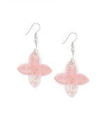Blush Cross Elegance Earrings