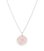 Blush Bloom Earrings and Pendant Set