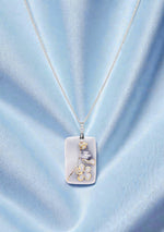 Skyline Curve Earrings Pendant Set