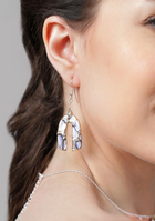 Skyline Curve Earrings Pendant Set