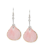 Pink Shell Elegance Earrings