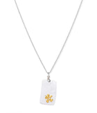 Pure Elegance White Earring and Pendant Set