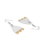 Pure Elegance White Earring and Pendant Set