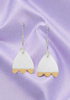Pure Elegance White Earring and Pendant Set