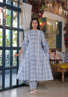 Sky Veil Kurta Set