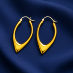 Marquise Glow Hoops