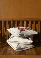Red Dandelions Cushion Cover