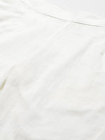 Off-White Comfort Regular Fit Solid Cotton Pant