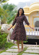 Crimson Eclipse Dress