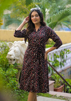 Crimson Eclipse Dress