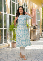 Mint Blossom Kurta
