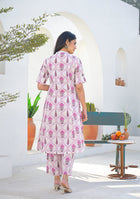 Ammanya Pink Mughal Motif Co-ord set