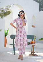 Ammanya Pink Mughal Motif Co-ord set