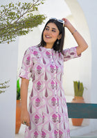 Ammanya Pink Mughal Motif Co-ord set