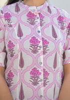 Ammanya Pink Mughal Motif Co-ord set