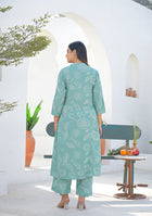 Ammanya Sage Green Floral Print Co-ord set