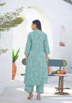 Ammanya Sage Green Floral Print Co-ord set