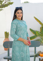 Ammanya Sage Green Floral Print Co-ord set
