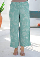 Ammanya Sage Green Floral Print Co-ord set