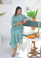 Ammanya Sage Green Floral Print Co-ord set