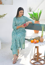 Ammanya Sage Green Floral Print Co-ord set