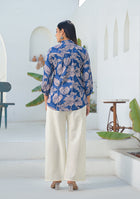 Ammanya Midnight Garden Pleated Top