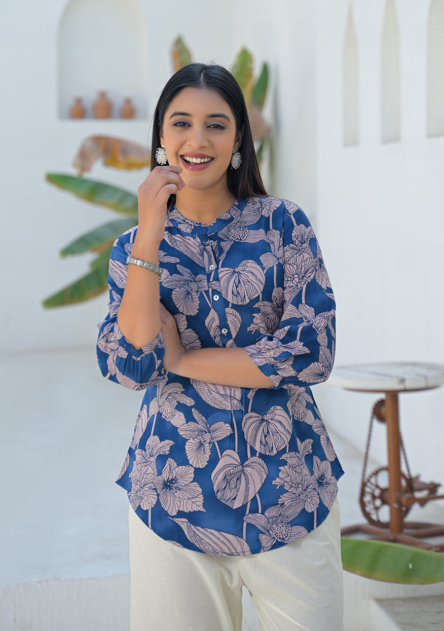 Ammanya Midnight Garden Top