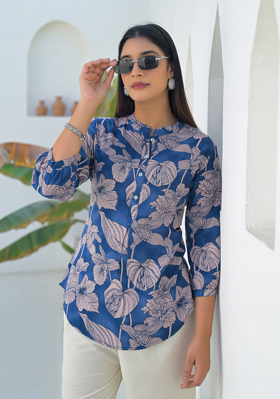 Ammanya Midnight Garden Top