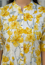 Saffron Whisper Kurta
