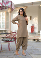 Mocha Luxe Co-ord Set