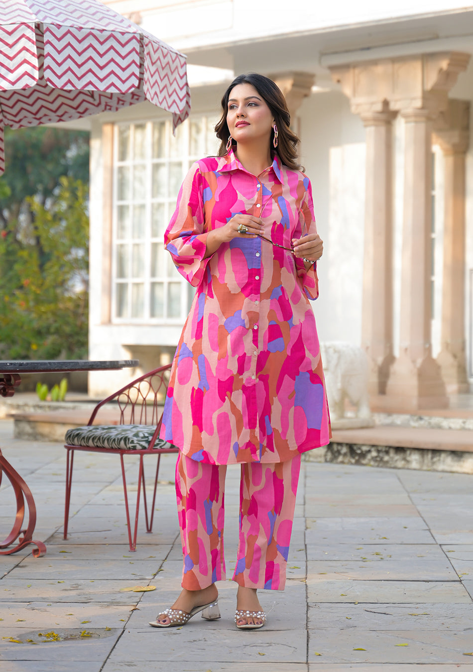 Radiant Brushstroke Co-ord Set