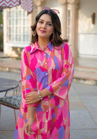 Radiant Brushstroke Co-ord Set