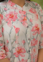 Ammanya Ivory Floral Printed Kurta