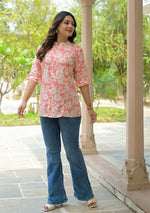 Pink Petal A line Top