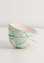 Aquamarine Mandala Portion Bowls
