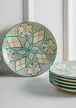 Aquamarine Mandala Full Plates
