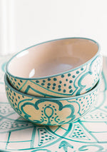 Aquamarine Mandala Dinnerset - Set of 14