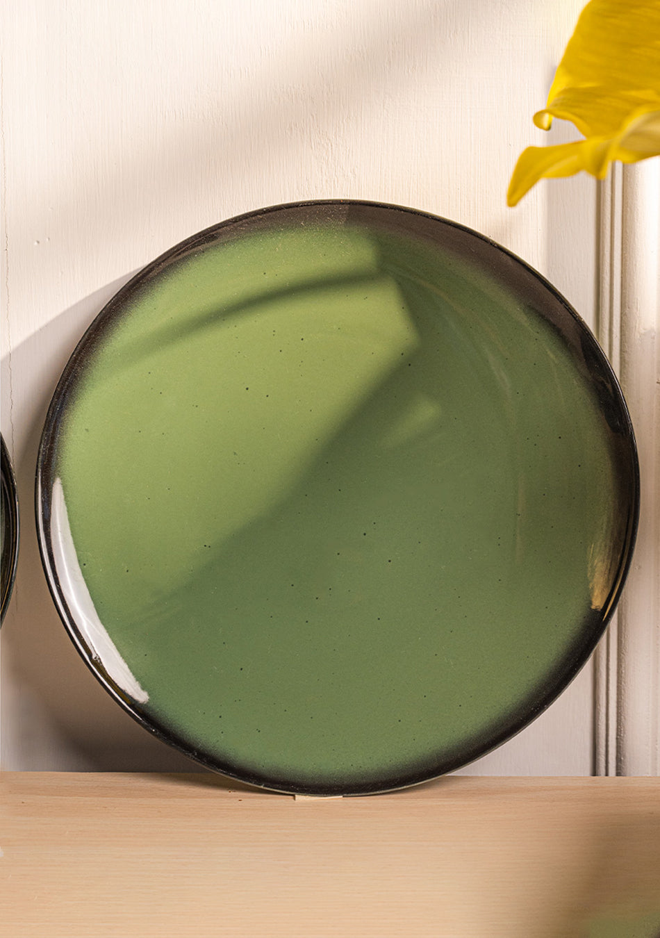 Green Oblong Dinnerset - SET OF 11