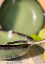Green Oblong Soup Bowls