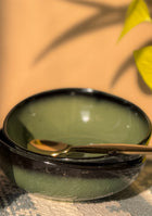 Green Oblong Soup Bowls