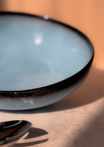 Blue Oblong Serving Bowls