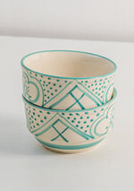 Aquamarine Mandala Soup Bowls