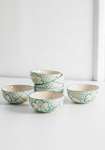 Aquamarine Mandala Dinnerset - Set of 14