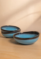 Blue Oblong Dinnerset