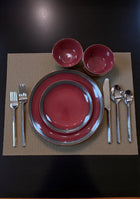 Metal Silver Shiny Stainless Steel Cutlery | Set of 5